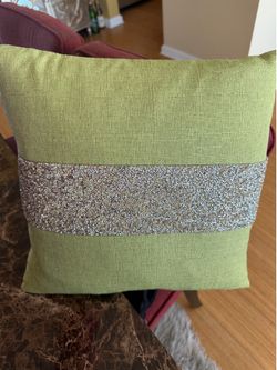 Decorative lime pillow