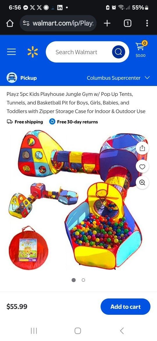 5 Piece Kids Playhouse