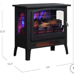 Infrared Electric Fireplace Stove Heater