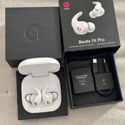 Beats Fit Pro – White (Like New)