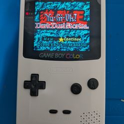 Custom Gameboy Color W Backlit IPS Screen (Adjustable Brightness)