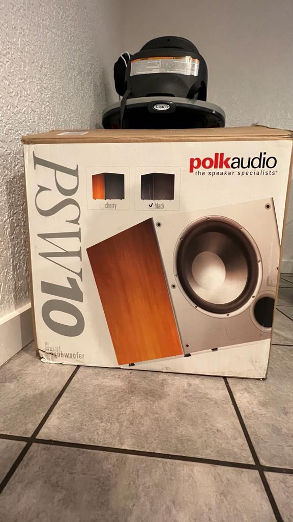 Polk Audio PSW10 10-Inch Powered Subwoofer 