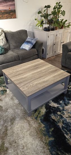 Gray Coffee Table