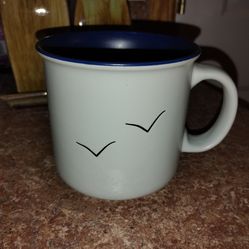 Coffee Mug! Birds Flying! Brand New!