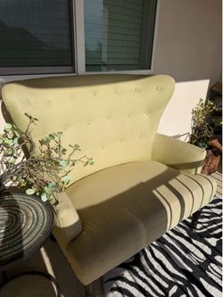 Green couch