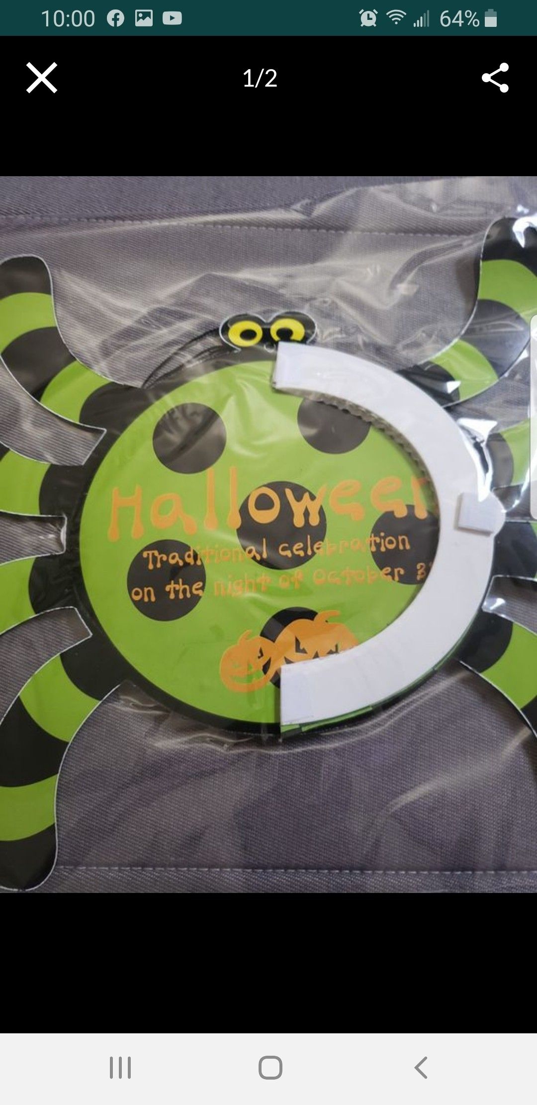 New! Halloween decorations!