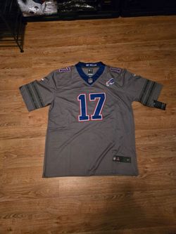 Josh Allen #17 new gray jersey