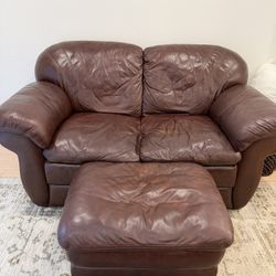 La-Z-Boy Couch and Ottoman