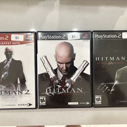 Ps2 Games Hitman Set