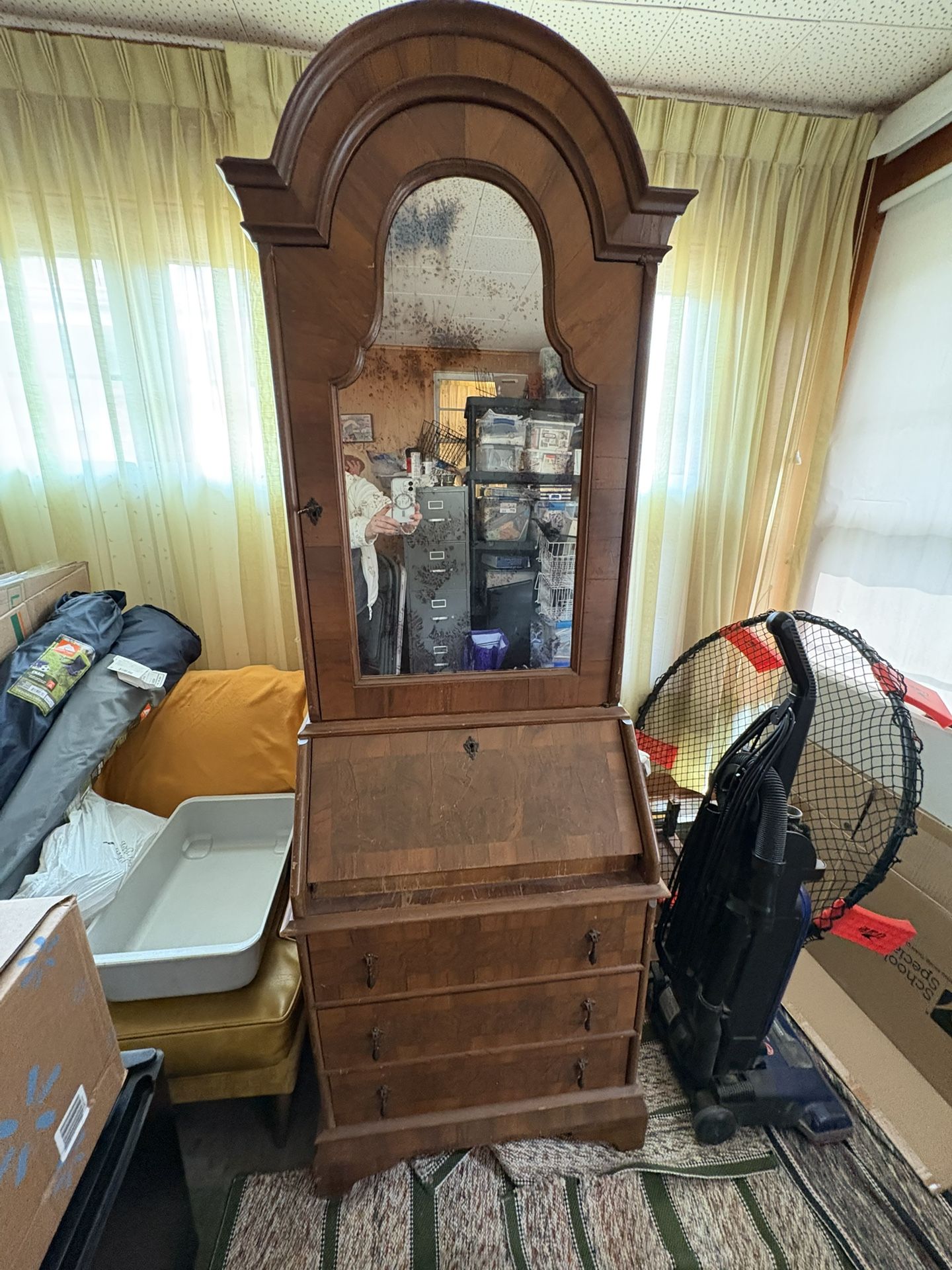 Antique dresser cabinet/desk