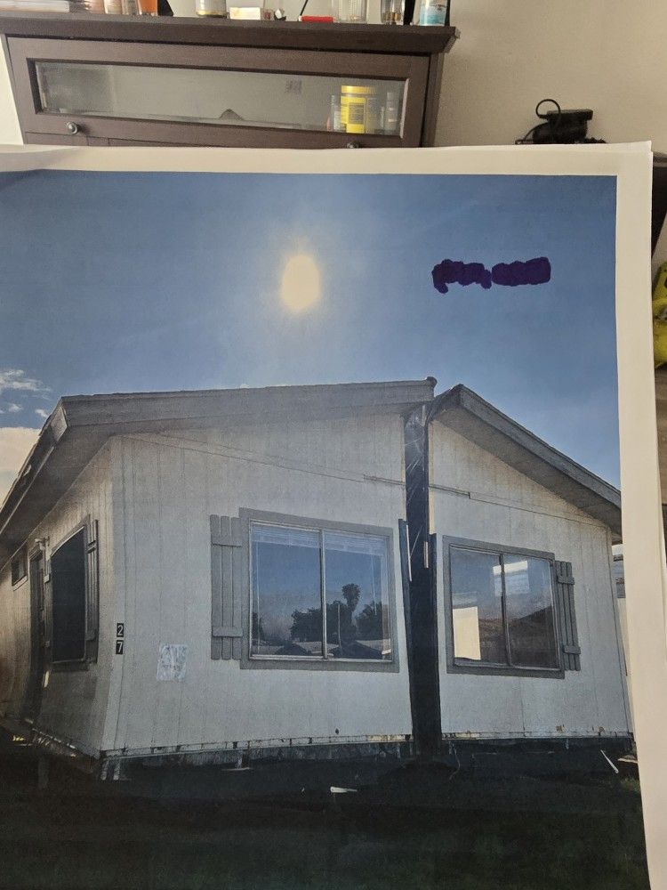 Mobile home 1980 Double wide 20x40 Twin title.