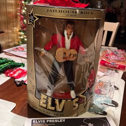 Elvis Still In A Box It’s Old And Five Candles Of Elvis One I Melted A Little Bit