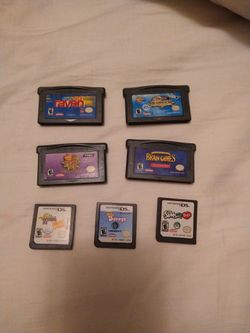 Game Boy advanced And DS Games 