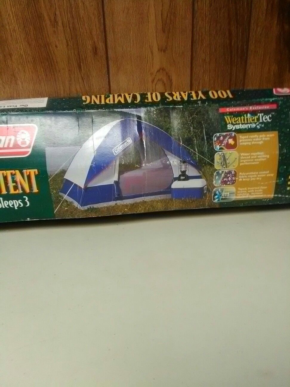 Dome tent size 8 x 7