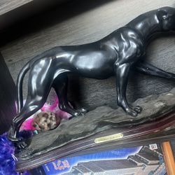 Fairestware Collection Panther Statue