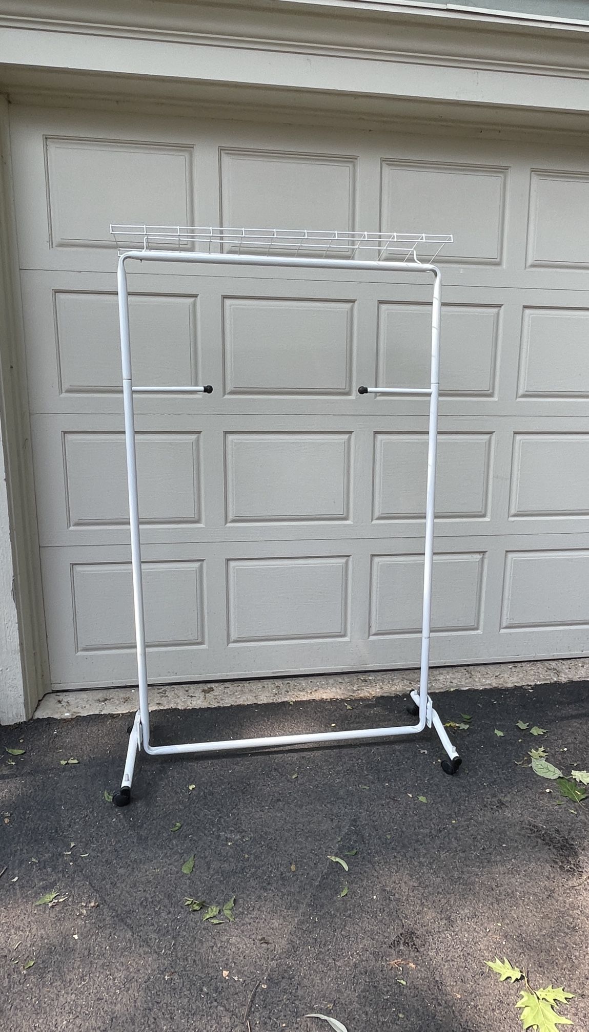 Garment Clothing Rack on Wheels 41x19x62”