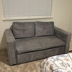 Gray Modular L Shaped Couch