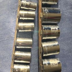 Craftsman Socket Set 1/2” Drive 