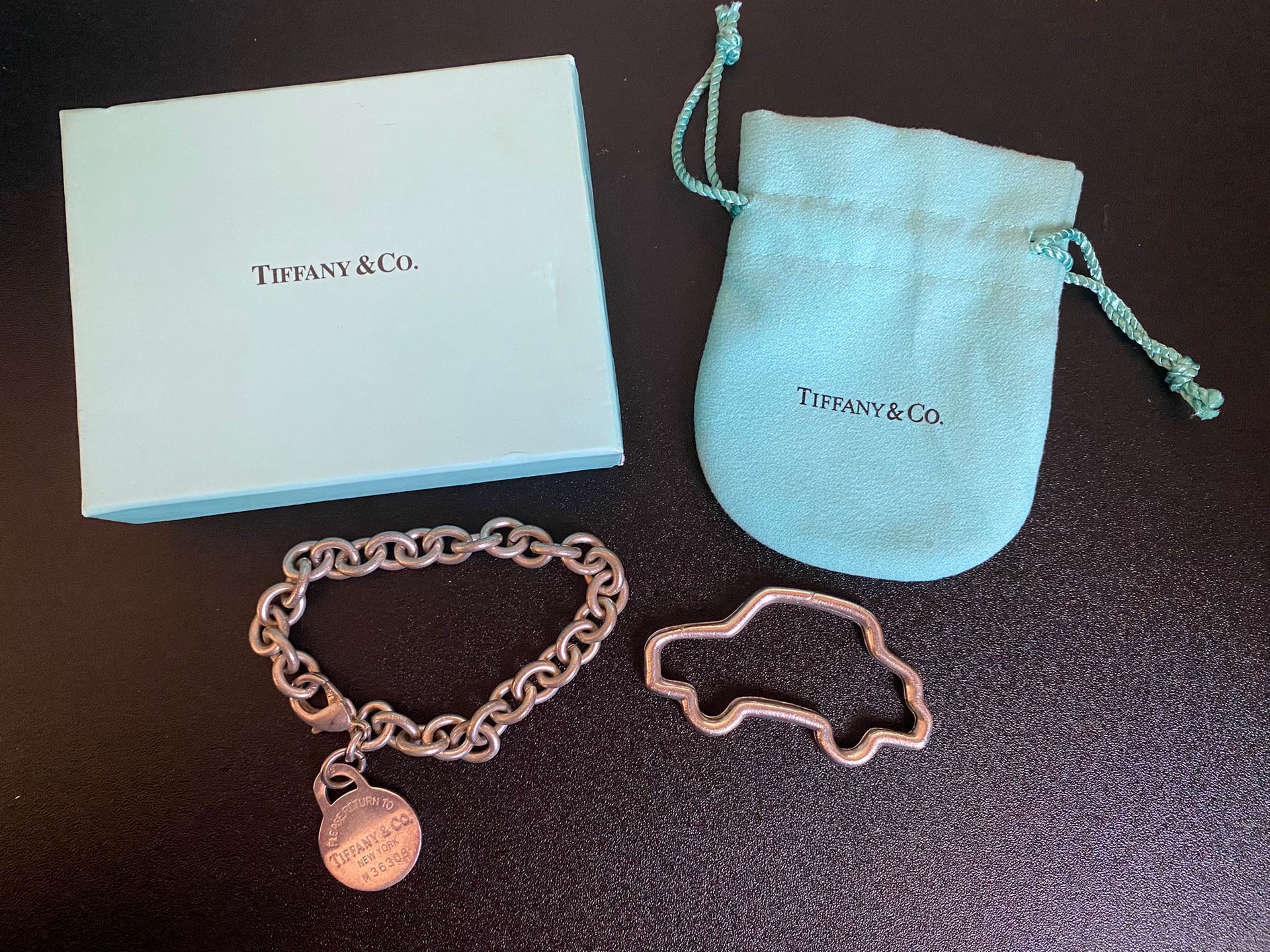 Tiffany Bracelet & Keychain 