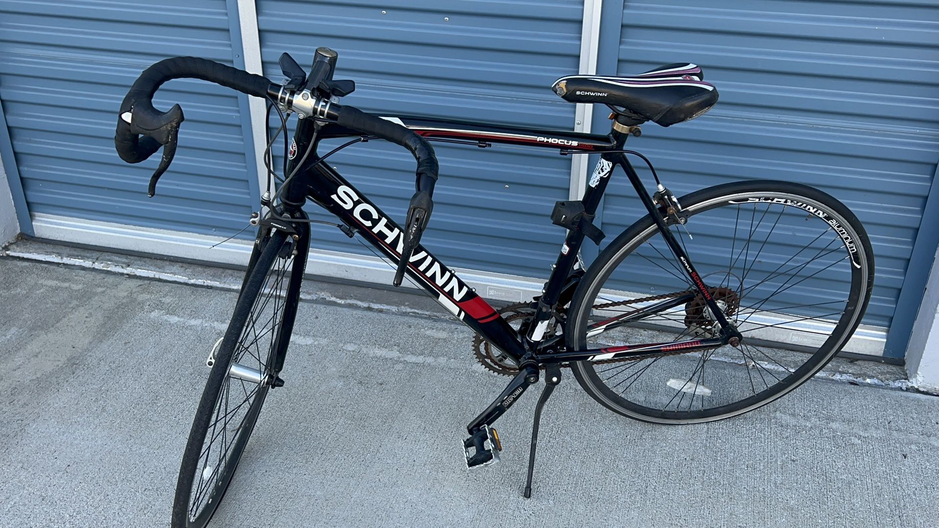 28” Schwinn Phocus 1400 Road Bike, 700c Wheel, 14 speed, Black