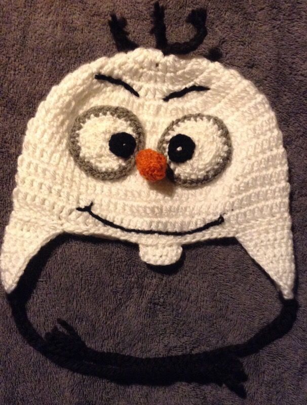 Olaf winter hat hand made