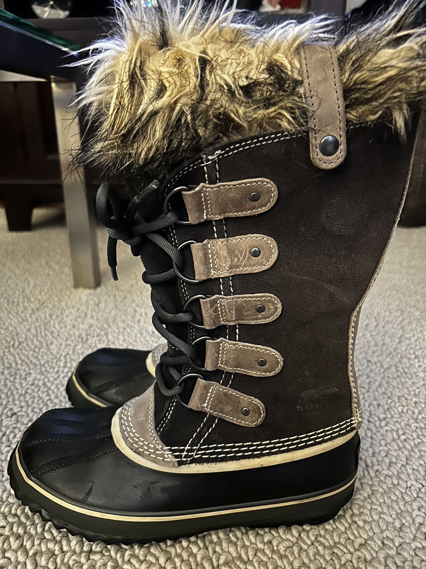 Women’s Sorel Joan Of Artic Boots. Size 7