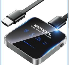 2027 Upgraded Wireless HDMI Display Dongle Adapter, Transmitter Streaming Media Video/Audio/File HDMI Wireless Extender from Smartphone,Laptop to HDTV