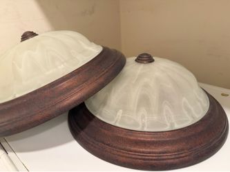 Indoor Ceiling fixtures $60 two qty