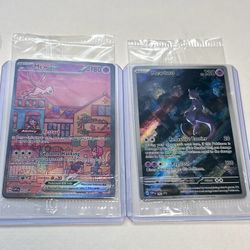 Sealed Mew / Mewtwo 151 promos *For Trade*