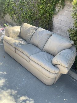 Leather Couch