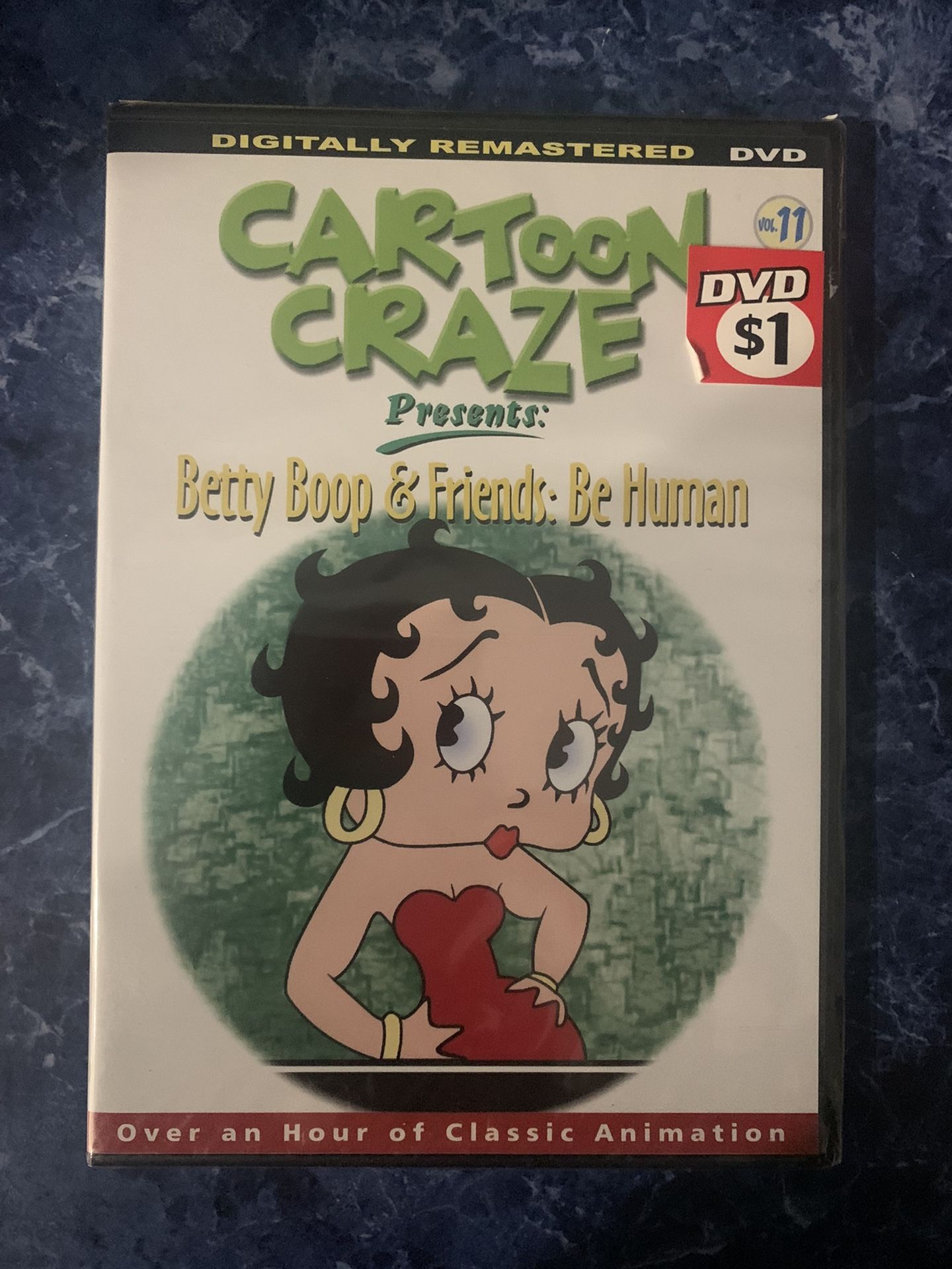 Cartoon Craze Presents- Betty Book & Friends: Be Human DVD (BRAND NEW SEALED)