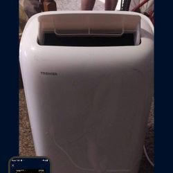 8000 BTU Portable Air Conditioner And Dehumidifier  Controls Through Your Cell Phone And Amazon Alexa 