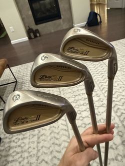 Lady Cobra II Gold Irons 5 6 8 IQ Graphite Lady Flex