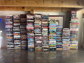 500+ Movies DVD Blu-ray VHS Lot – TV Series Box Sets (Office, Seinfeld, Lost)