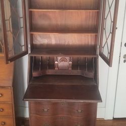 Antique Secretary Cabinet