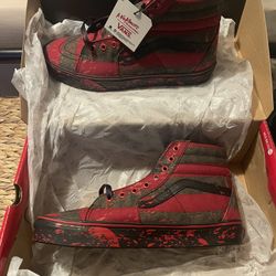 Vans Sk8-Hi Horror Pack Nightmare on Elm Street Freddy Krueger