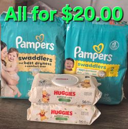 Pampers swaddlers