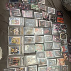 Over 55 Cards 7 Of Which Are Graded