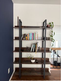 5-tier etagere bookcase