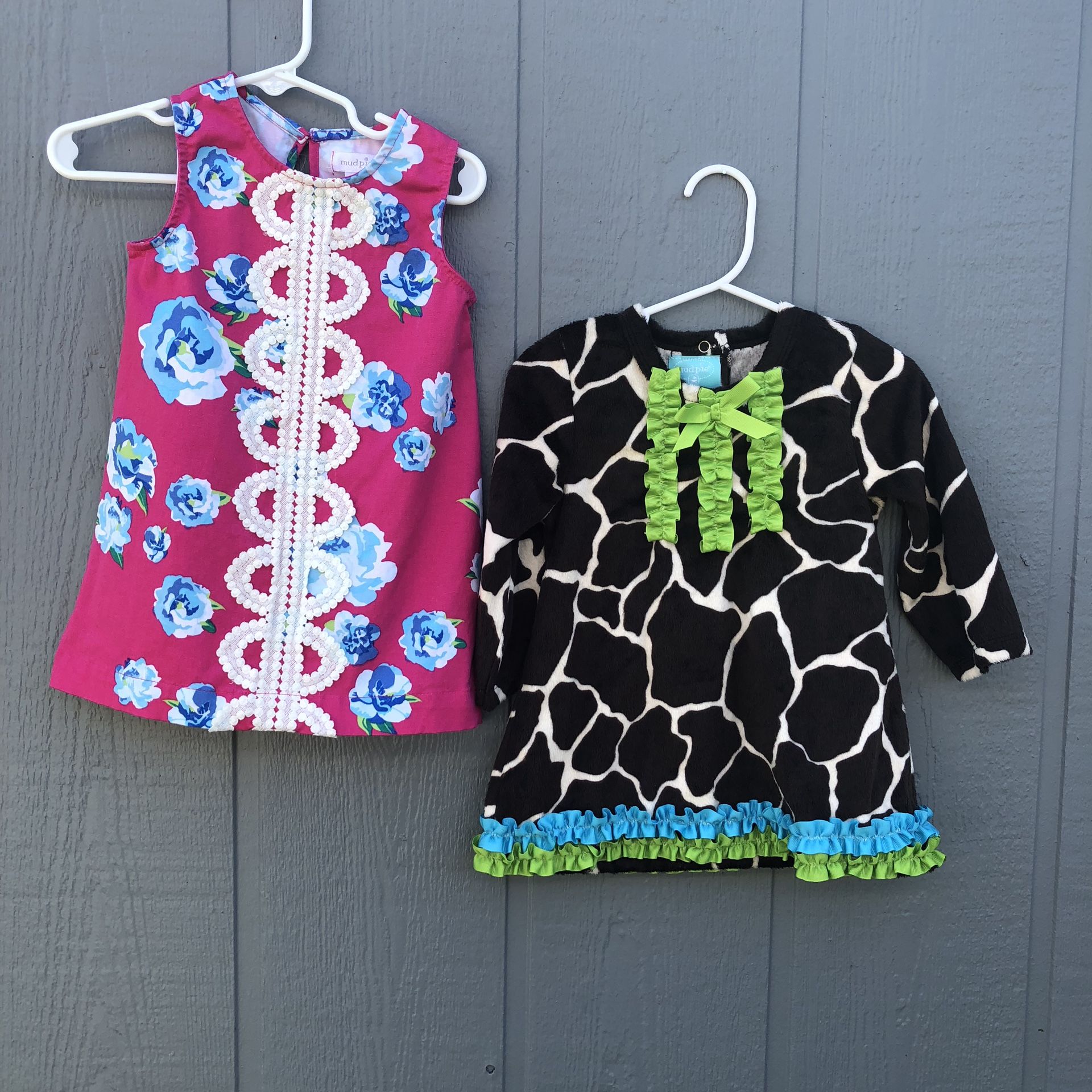 Mud pie dresses 12-18 months