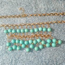 18 In. Tourquise Necklace 