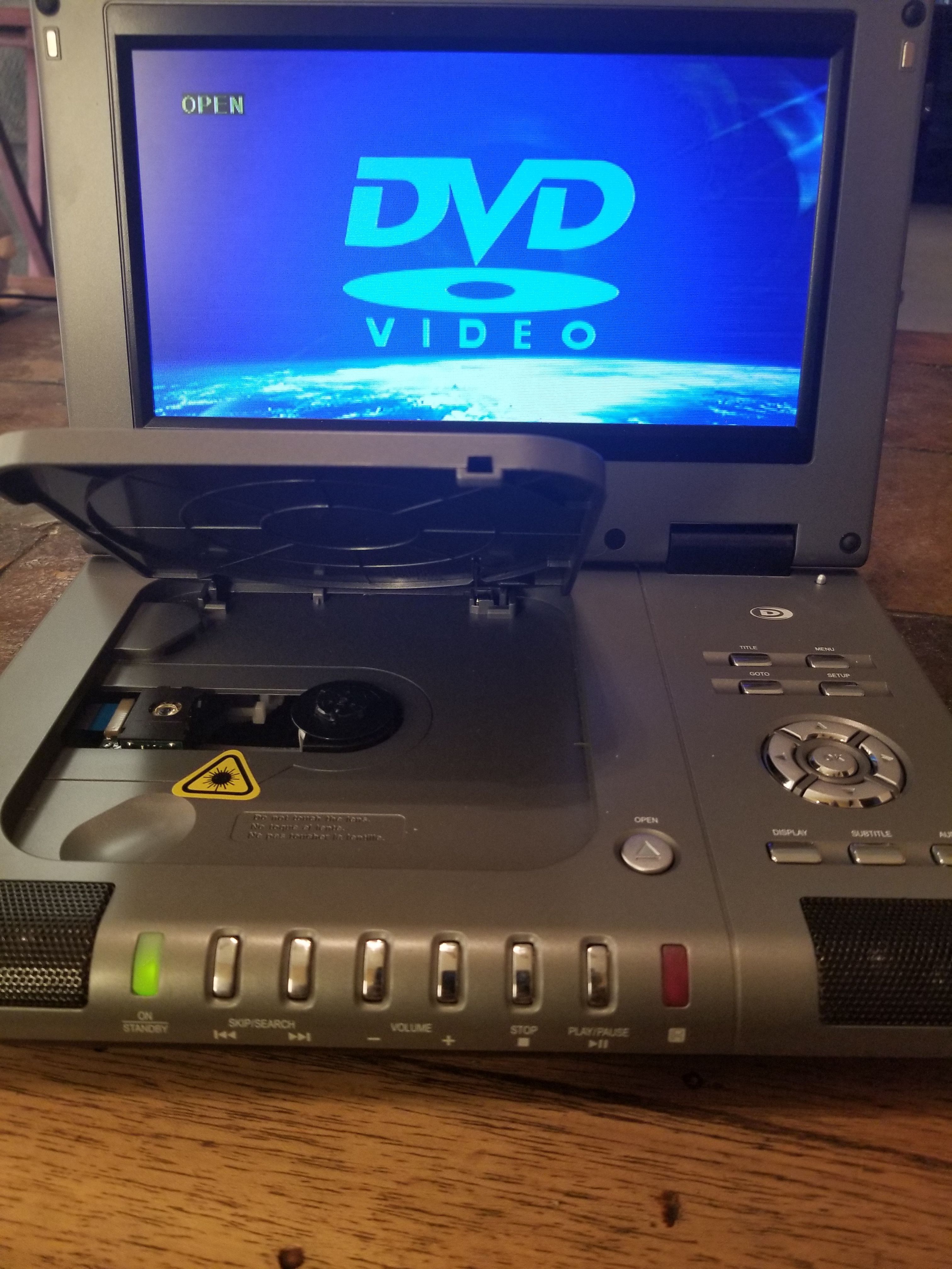 9" Portable DVD Player by DuraBrand