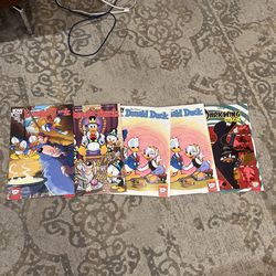 Donald Duck 5 Comic Books