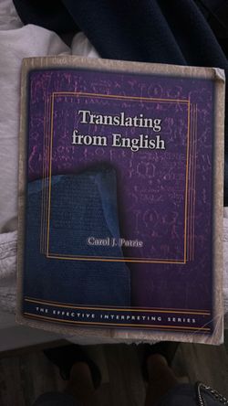 Translating from English