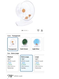 Hamster Exercise Wheels