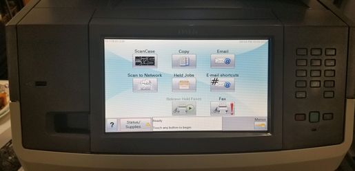 Lexmark printer,scanner, fax machine(11 of them)