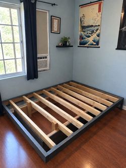Low Profile Platform Bed Frame