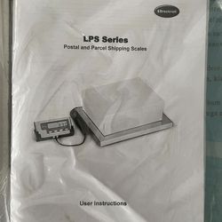 Portable Bench Shipping Scale 150 lbs Capacity