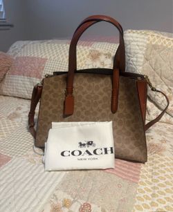 Coach Signature Charlie with Dust Bag