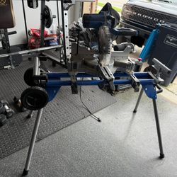 Kobalt 10” Miter Saw And Stand